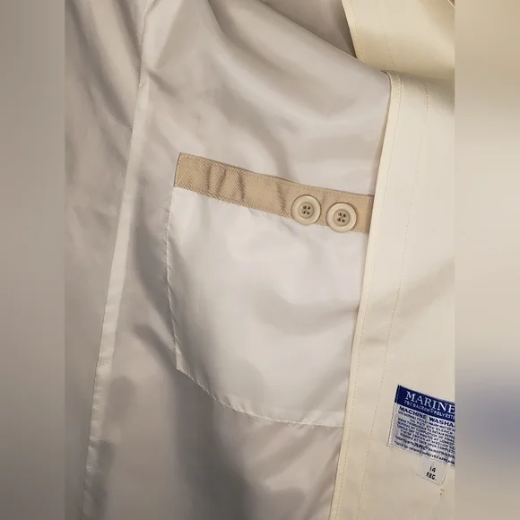 Vintage Misty Harbor Trench Coat EUC - Picture 5 of 6